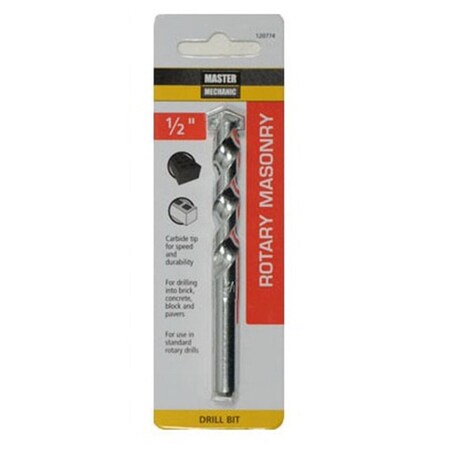 Swivel 0.50 x 4 in. Master Mechanic Masonry Drill Bit SW3847464